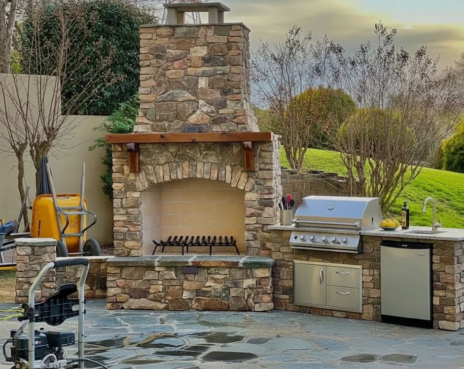 Outdoor Kitchen Installation Statesville NC